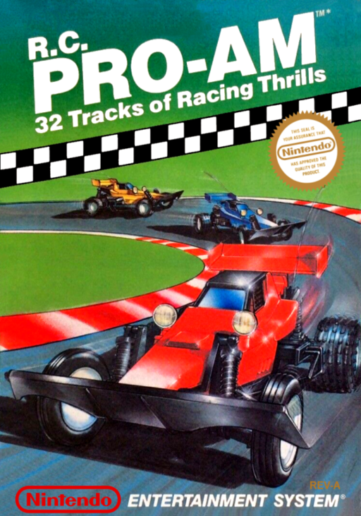 R.C. Pro-Am (Europe) (Rev 1) box art
